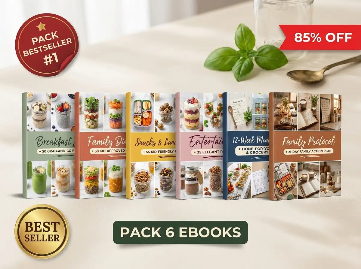 Cook Once a Week — The Complete Smart Family Kitchen System (190 tested family recipes)