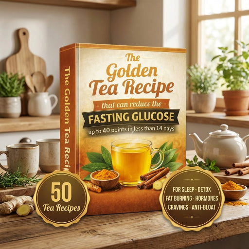 The Golden Tea Recipe — Lower Fasting Glucose Up to 40 Points in 14 Days